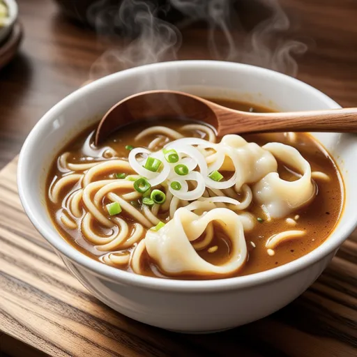 Fish Cake Curry Udon