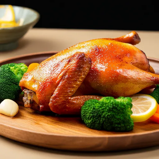 Ayam Panggang Lemon Bawang Putih