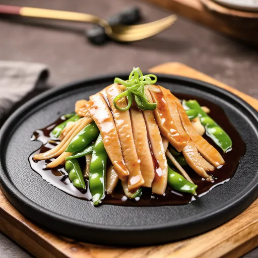Chicken Breast Stir-fry with Myoga