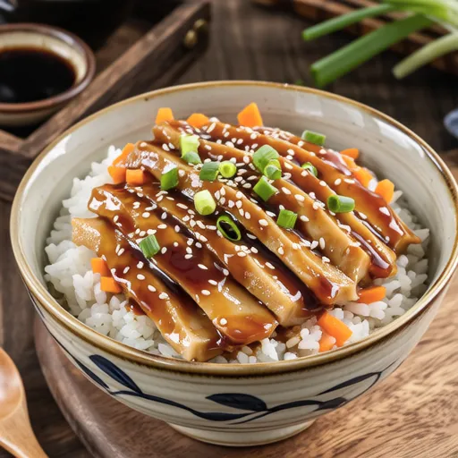Simple Fish Cake Rice Bowl