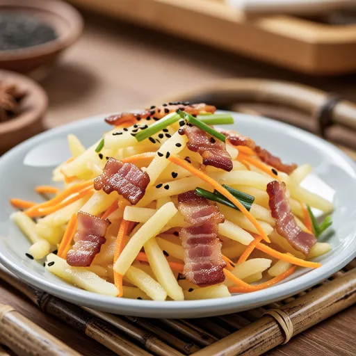 Bacon Potato Stir-fry for Kids