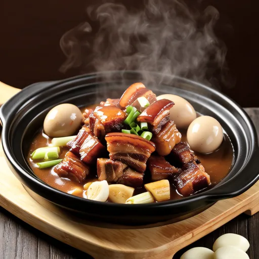 Salt-flavored Braised Pork Belly