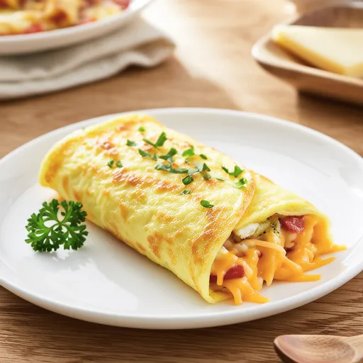 Double Cheese Western-style Rolled Omelette