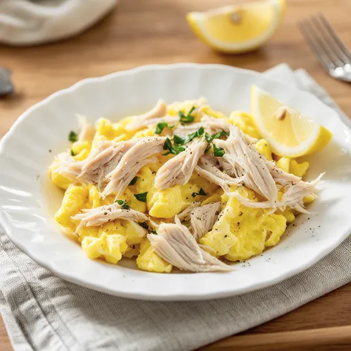 Diet Chicken Breast Scramble