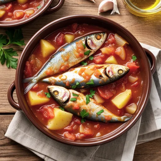 Tomato Simmered Sardines