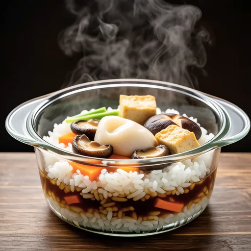 Scallop Adductor Muscle Mixed Rice