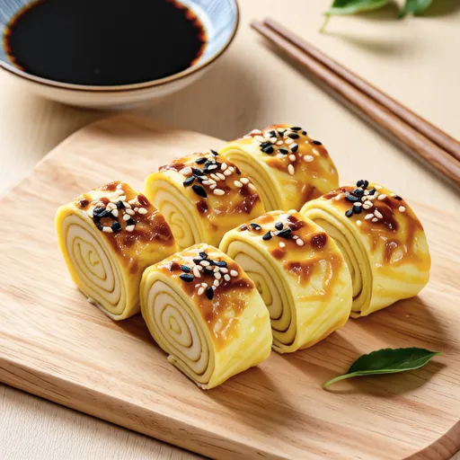 Korean Green Onion Egg Roll