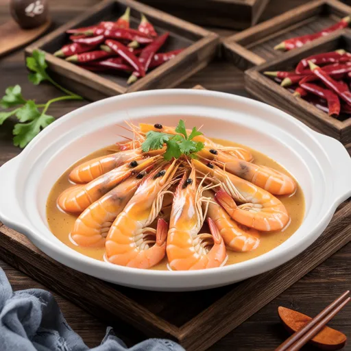 Garlic Mayo Shrimp Stir-fry