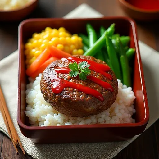 Hamburger Bento