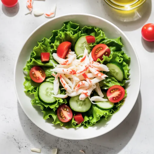 Refreshing Baby Leaf Salad
