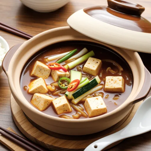 Soft Tofu Doenjang Soup