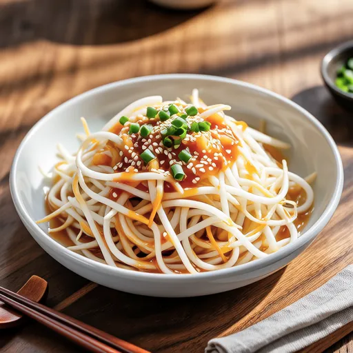 Bean Sprout with Mentaiko Mayo