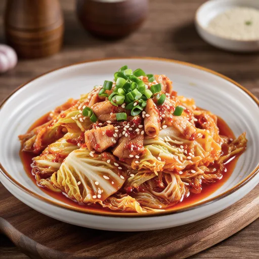Cabbage and Tuna Kimchi Mix