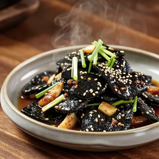 Stir-fried Gat Kimchi by Baek Jong-won