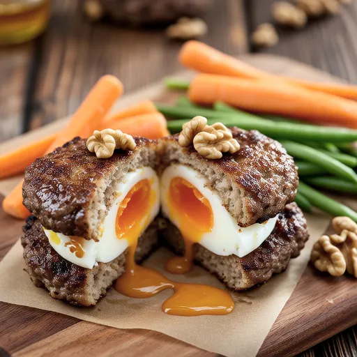 Half-Boiled Egg Meatloaf