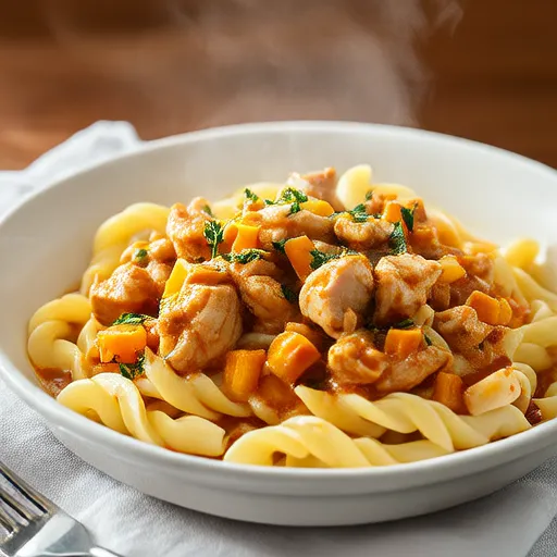 Creamy Chicken Alfredo Pasta