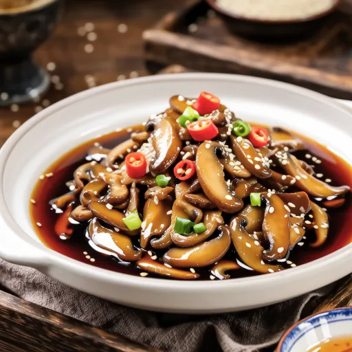 Mini King Oyster Mushroom Stir-fry with Oyster Sauce