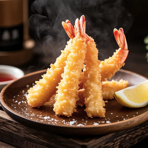 Deep-fried Amaebi (Sweet Shrimp)