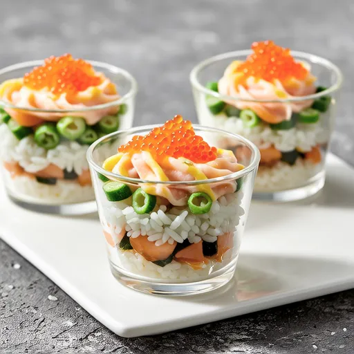 Tanabata Cup Sushi Cake