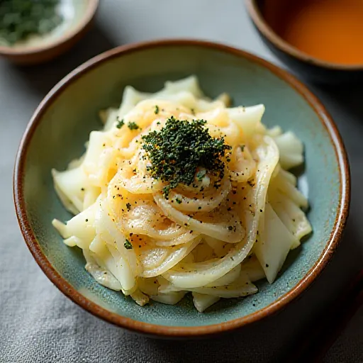 Daikon and Tuna Mayo Ponzu Salad