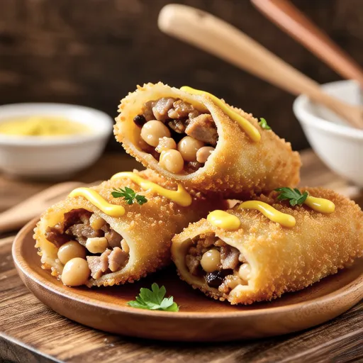 Azuki Potato Croquettes