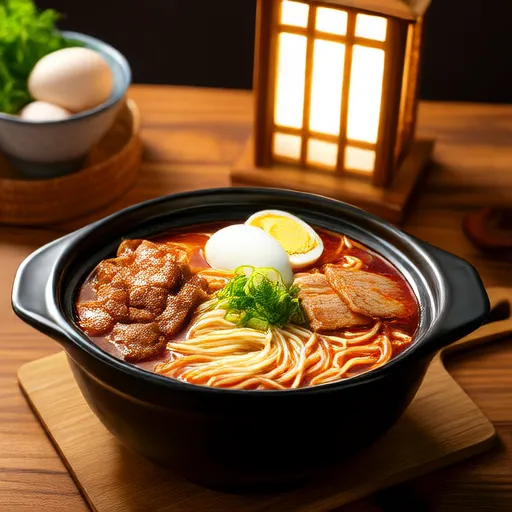 Spicy Japanese Style Ramen