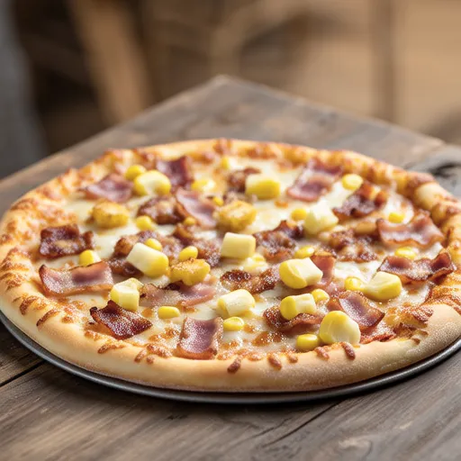Bacon Mayo Corn Pizza