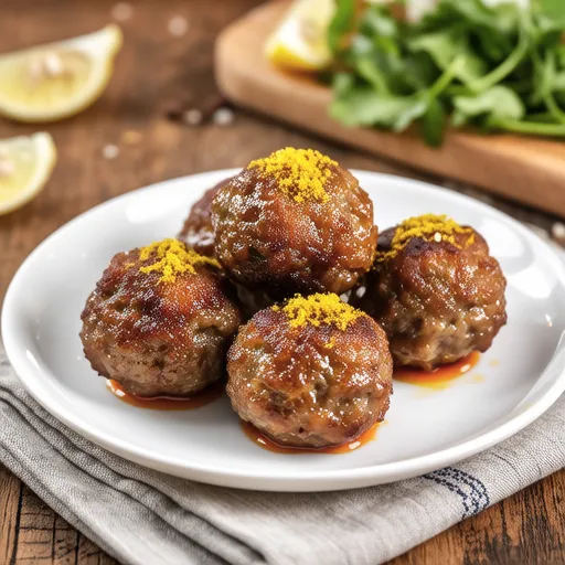 Meatballs with Curry Powder