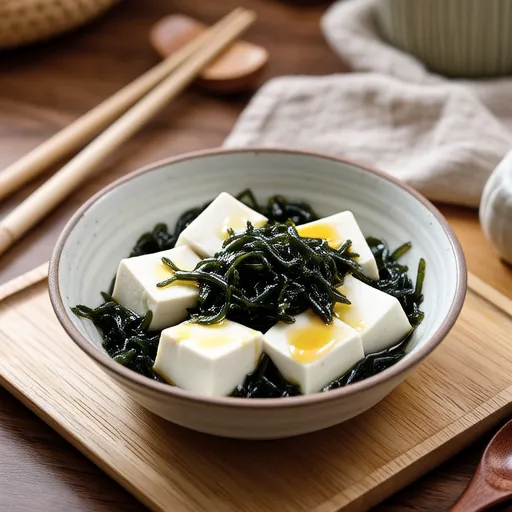 Tofu and Seaweed Side Dish for Babies