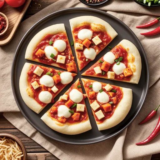 Bulgogi Pizza with Bread and Microwave