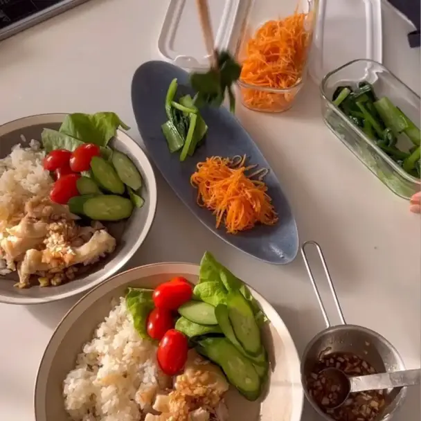 炊飯器シンガポールチキンライス