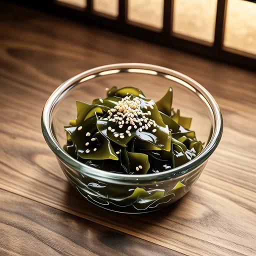 Mekabu with Bonito and Ponzu Sauce