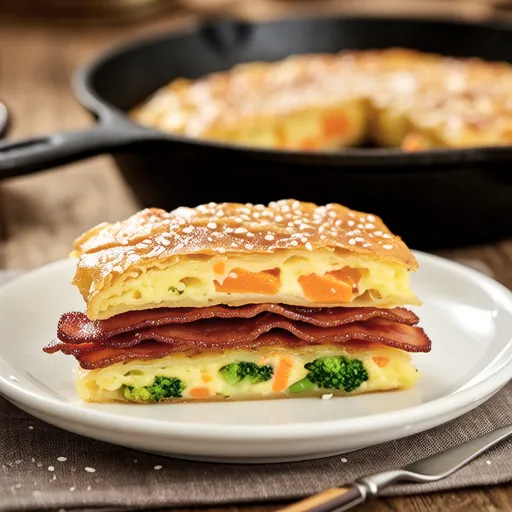 Potato Bacon Pancake