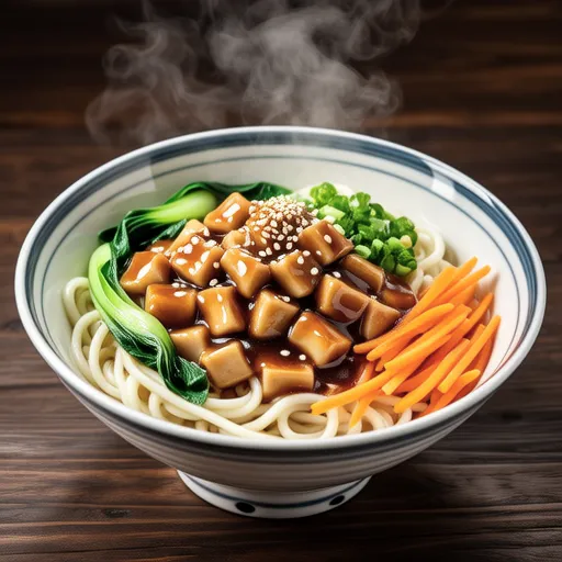 Soybean Sprout and Tuna Somen Champuru