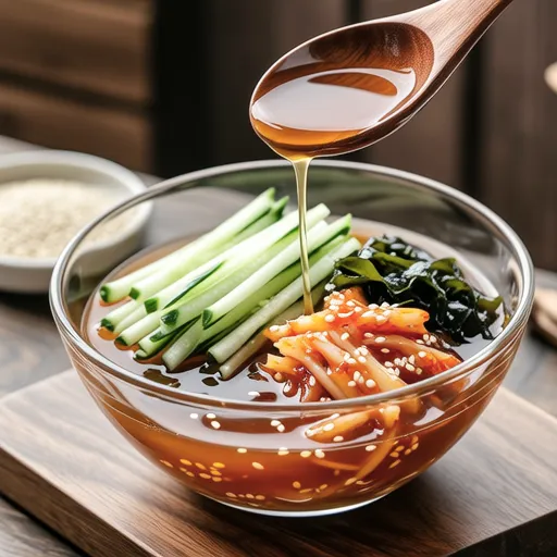 Acorn Jelly Cold Soup (Diet-friendly)