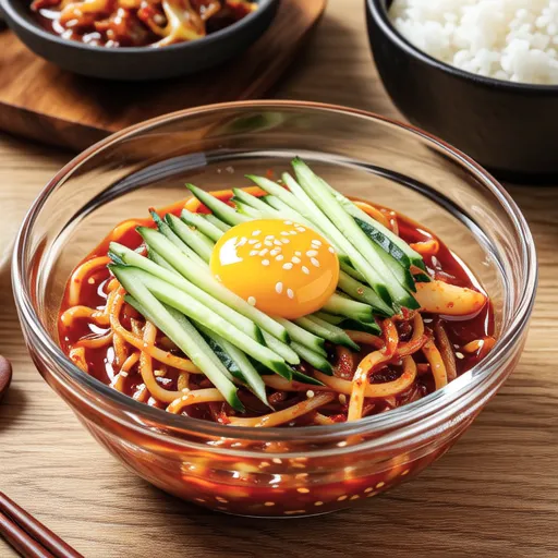 Spicy Bean Sprout Yukhoe