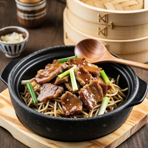 Pork and Green Onion Ginger Miso Stir-fry