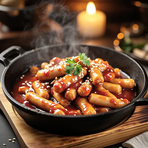 Sausage Rice Cake Stir-fry
