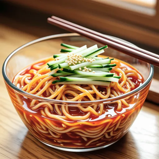 Bibim Guksu (Spicy Mixed Noodles)