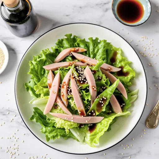 Lettuce with Yuzu Pepper Namul