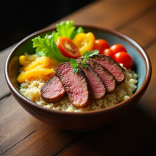 Western-style Roast Beef Bowl