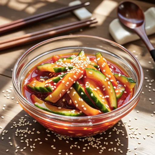 Sweet and Sour Cucumber Salad