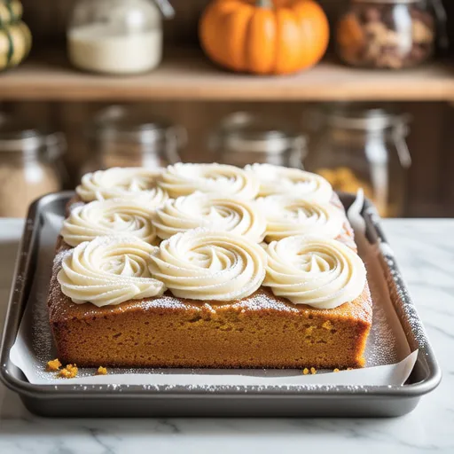 Sweet Pumpkin Cake (Mixer Method)