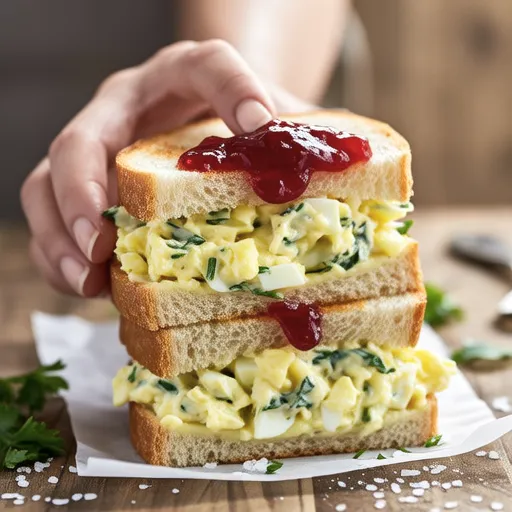 Egg Potato Sandwich