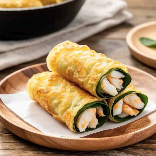 게맛살 깻잎전