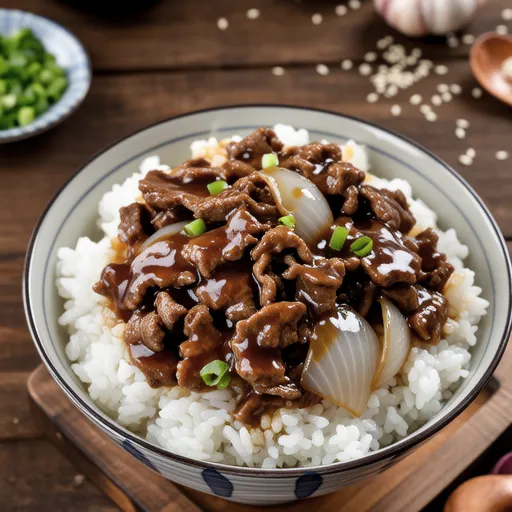 Basic Gyudon (Beef Bowl)