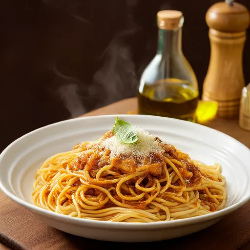 Pasta semplice con pancetta e cipolle