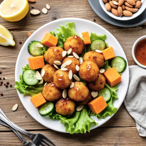 Sweet Potato Honey Mustard Balls