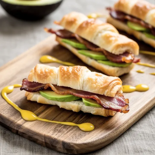 Avocado Bacon Rolls