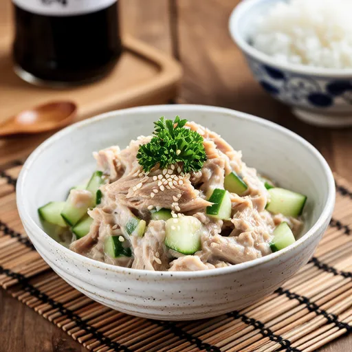 Satoimo and Tuna Potato Salad
